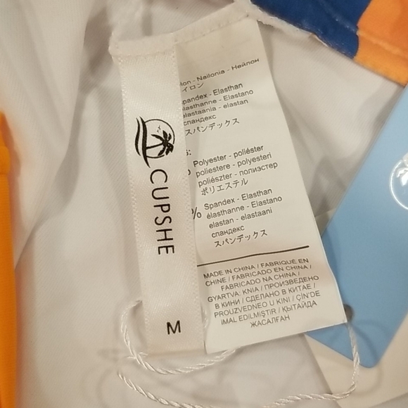 💕CUPSHE💕 Kylie Halter Lace Up One Piece Swimsuit - Picture 10 of 10